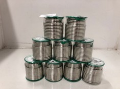Lot 171  
            Edinburgh SR24 - Delivery Only 

                
9 X SOLDER WIRE 3.25MM QUALITY LEAD  SOLDERING 500G SOLDER 99C, NEW  SOLDER WIRE ...