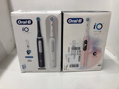 Lot 179  
            Edinburgh SR24 - Delivery Only 

                
ORAL-B IO6 ELECTRIC TOOTHBRUSH FOR ADULTS, 5 MODES WITH ULTRA-SENSITIVE, 2 PIN PL...