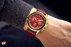 Lot 17  
            Edinburgh SR24 - Delivery Only 

                
GAMAGES OF LONDON LIMITED EDITION HAND ASSEMBLED MARLOWE MECHANICAL QUARTZ GOLD R...