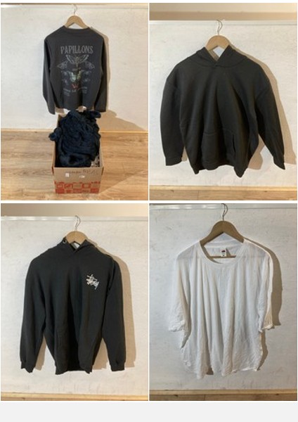 Lot 188  
            Edinburgh SR24 - Delivery Only 

                
1 X BOX OF MENS CLOTHING TO INCLUDE JACK & JONES GREY JUMPER UK M: LOCATION - B RACK