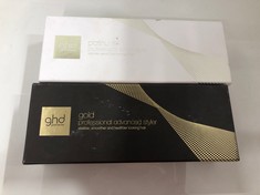Lot 197  
            Edinburgh SR24 - Delivery Only 

                
GHD PLATINUM+ HAIR STRAIGHTENER & PROFESSIONAL STYLER IN WHITE - MORE STRENGTH, S...