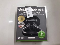 Lot 209  
            Edinburgh SR24 - Delivery Only 

                
STEELSERIES ARCTIS GAMEBUDS™ FOR XBOX WIRELESS GAMING HEADSET - 2.4GHZ + BT 5.3 -...