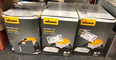 Lot 228  
            Edinburgh SR24 - Delivery Only 

                
3 X WAGNER STEAM WALLPAPER STRIPPER STEAMFORCE, 4 L CAPACITY, STEAMING TIME MAX. ...