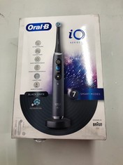 Lot 230  
            Edinburgh SR24 - Delivery Only 

                
ORAL-B IO 9 ELECTRIC TOOTHBRUSH, ORAL B SPECIAL EDITION BLACK, DESIGNED BY BRAUN....