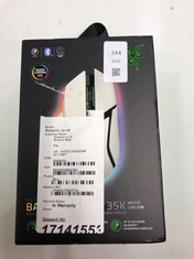 Lot 244  
            Edinburgh SR24 - Delivery Only 

                
RAZER BASILISK V3 PRO 35K - FULLY CUSTOMIZABLE WIRELESS ERGONOMIC GAMING MOUSE WI...