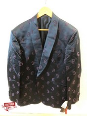 Lot 25  
            Edinburgh SR24 - Delivery Only 

                
RICHARD JAMES SUIT JACKET BLUE SIZE 36  ORIGINAL RRP £1395: LOCATION - TOP 50 RACK