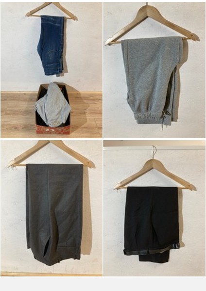 Lot 268  
            Edinburgh SR24 - Delivery Only 

                
1 X BOX OF MEN'S CLOTHING TO INCLUDE EVER PRESS BLACK TROUSERS SIZE 36X29:: LOCAT...