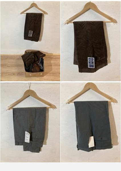 Lot 282  
            Edinburgh SR24 - Delivery Only 

                
1 X BOX OF MEN'S CLOTHING TO INCLUDE JBC CORDS SIZE 32X31:: LOCATION - D RACK