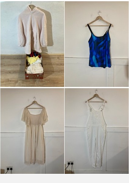 Lot 296  
            Edinburgh SR24 - Delivery Only 

                
1 X BOX OF LADIES CLOTHING TO INCLUDE LACE MINI SKIRT YELLOW SIZE M:: LOCATION - ...