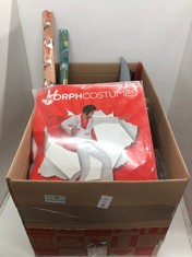 Lot 297  
            Edinburgh SR24 - Delivery Only 

                
QUANTITY OF ITEMS TO INCLUDE RUBIES OFFICIAL SQUID GAME PLAYER 456 DELUXE COSTUME...