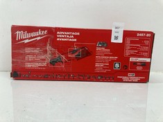 Lot 307  
            Edinburgh SR24 - Delivery Only 

                
MILWAUKEE M12 "3/8" RATCHET  18 + ID REQUIRED : LOCATION - E RACK