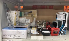 Lot 320  
            Edinburgh SR24 - Delivery Only 

                
QUANTITY OF TOOLS & HOME IMPROVEMENT ITEMS TO INCLUDE NEWYES 991ES PLUS SCIENTIFI...
