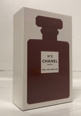 Lot 32  
            Edinburgh SR24 - Delivery Only 

                
NO.5 CHANEL PARIS 100ML EAU DE PARFUM FOR WOMAN ORIGINAL RRP £100 (SEALED): LOCAT...