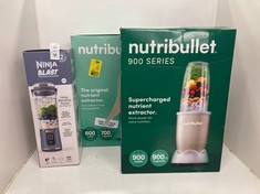 Lot 338  
            Edinburgh SR24 - Delivery Only 

                
QUANTITY OF KITCHEN & APPLIANCES ITEMS TO INCLUDE NINJA BLAST PORTABLE BLENDER, 5...