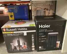 Lot 344  
            Edinburgh SR24 - Delivery Only 

                
QUANTITY OF KITCHEN & APPLIANCES ITEMS TO INCLUDE RUSSELL HOBBS DESIRE 3 IN 1 ELE...