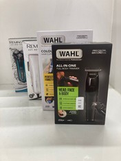 Lot 348  
            Edinburgh SR24 - Delivery Only 

                
QUANTITY OF HEALTH & BEAUTY ITEMS TO INCLUDE WAHL ALL-IN-ONE FULL BODY TRIMMER FO...