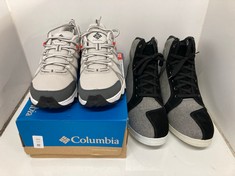 Lot 363  
            Edinburgh SR24 - Delivery Only 

                
MOONSTONE RED QUARTZ WATERPROOF COLUMBIA BOOTS UK 8.5 + GREY BOOTS STEEL TOED UK ...