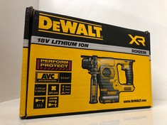 Lot 36  
            Edinburgh SR24 - Delivery Only 

                
DEWALT DCH253N-XJ SDS PLUS BODY ONLY ROTARY HAMMER DRILL, 18V XR LITHIUM-ION. RRP...