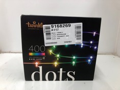 Lot 384  
            Edinburgh SR24 - Delivery Only 

                
TWINKLY DOTS 20M, FLEXIBLE RGB LED STRIP, IN- AND OUTDOOR, COMPATIBLE WITH ALEXA ...