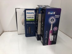 Lot 400  
            Edinburgh SR24 - Delivery Only 

                
QUANTITY OF HEALTH & BEAUTY ITEMS TO INCLUDE ORAL-B PRO JUNIOR ELECTRIC TOOTHBRUS...