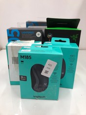 Lot 411  
            Edinburgh SR24 - Delivery Only 

                
QUANTITY OF TECH & GAMING ITEMS TO INCLUDE LOGITECH M185 WIRELESS MOUSE, 2.4GHZ W...