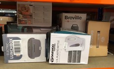 Lot 415  
            Edinburgh SR24 - Delivery Only 

                
QUANTITY OF KITCHEN & APPLIANCES ITEMS TO INCLUDE DAEWOO ESSENTIALS 1.7L FAST BOI...