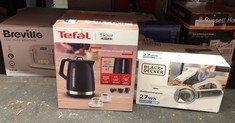 Lot 420  
            Edinburgh SR24 - Delivery Only 

                
QUANTITY OF KITCHEN & APPLIANCES ITEMS TO INCLUDE TEFAL BLACK COLLECTION ELECTRIC...