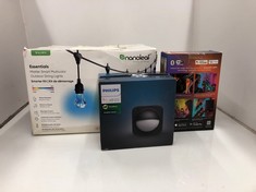 Lot 432  
            Edinburgh SR24 - Delivery Only 

                
QUANTITY OF ITEMS TO INCLUDE TWINKLY STRINGS USB-C CANDLE 100 LED, CANDLE-SHAPED ...