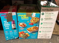 Lot 448  
            Edinburgh SR24 - Delivery Only 

                
QUANTITY OF KITCHEN & APPLIANCES ITEMS TO INCLUDE NUTRIBULLET MAGIC BULLET BLENDE...
