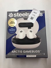 Lot 464  
            Edinburgh SR24 - Delivery Only 

                
STEELSERIES ARCTIS GAMEBUDS FOR PS5 - WIRELESS GAMING EARBUDS - 2.4GHZ + BT 5.3 -...