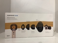 Lot 46  
            Edinburgh SR24 - Delivery Only 

                
DYSON SUPERSONIC NURAL™ HAIR DRYER - STRAIGHT+WAVY (CERAMIC PINK/ROSE GOLD).  ORI...