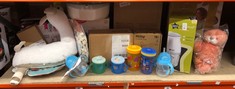 Lot 477  
            Edinburgh SR24 - Delivery Only 

                
QUANTITY OF BABY & TODDLER ITEMS TO INCLUDE TOMMEE TIPPEE QUICK-CHOP, 500ML CAPAC...
