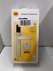 Lot 488  
            Edinburgh SR24 - Delivery Only 

                
YALE CONEXIS L2 SMART DOOR LOCK REMOTE ACCESS FROM ANYWHERE, ANYTIME, NO KEY NEED...