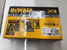 Lot 494  
            Edinburgh SR24 - Delivery Only 

                
DEWALT DCH253N-XJ SDS PLUS BODY ONLY ROTARY HAMMER DRILL, 18V XR LITHIUM-ION. 18 ...
