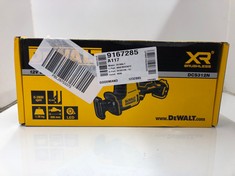 Lot 495  
            Edinburgh SR24 - Delivery Only 

                
DEWALT DCS312N 12V XR CORDLESS COMPACT BRUSHLESS RECIPROCATING SAW - BARE UNIT. 1...