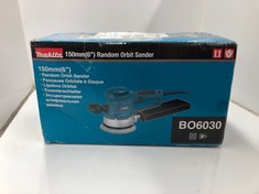 Lot 500  
            Edinburgh SR24 - Delivery Only 

                
MAKITA 150MM RANDOM ORBIT SANDER 18 + ID REQUIRED : LOCATION - G RACK