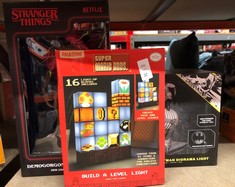 Lot 502  
            Edinburgh SR24 - Delivery Only 

                
QUANTITY OF TOYS & GAMES ITEMS TO INCLUDE SUPER MARIO BROS BUILD A LEVEL LIGHT - ...