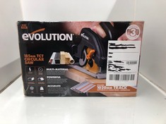 Lot 508  
            Edinburgh SR24 - Delivery Only 

                
EVOLUTION POWER TOOLS R185CCSX CIRCULAR SAW WITH 1020 MM 3-PIECE TRACK | MULTI-MA...
