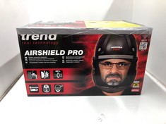 Lot 510  
            Edinburgh SR24 - Delivery Only 

                
TREND AIRSHIELD PRO FULL FACESHIELD, DUST PROTECTOR, AIR CIRCULATING MASK FOR WOO...