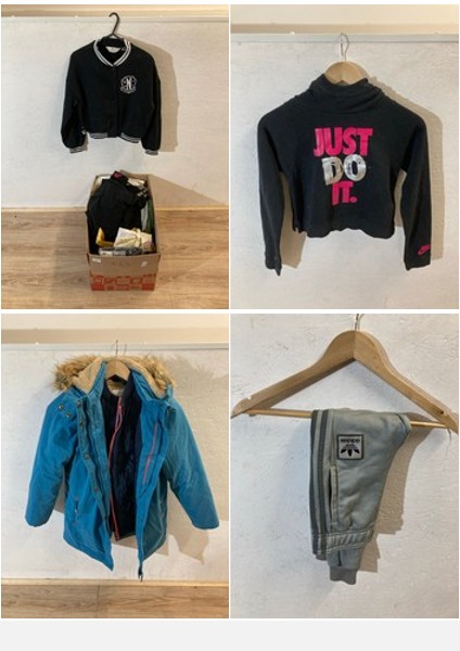 Lot 544  
            Edinburgh SR24 - Delivery Only 

                
1 X BOX OF KIDS CLOTHING TO INCLUDE BLACK PE SHORTS AGE 9-10 YEARS : LOCATION - H...