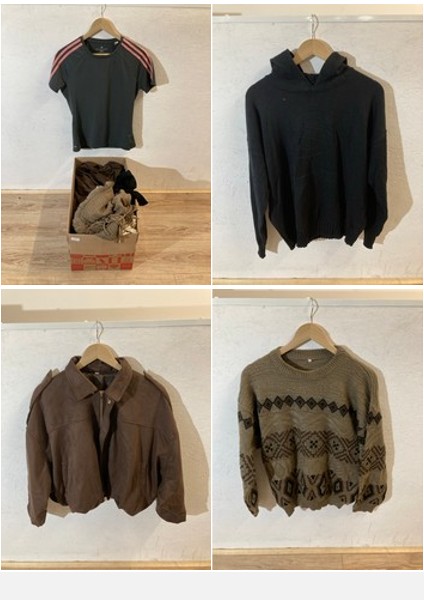 Lot 545  
            Edinburgh SR24 - Delivery Only 

                
1 X BOX OF LADIES CLOTHING TO INCLUDE BEIGE JUMPER UK SIZE M : LOCATION - H RACK
