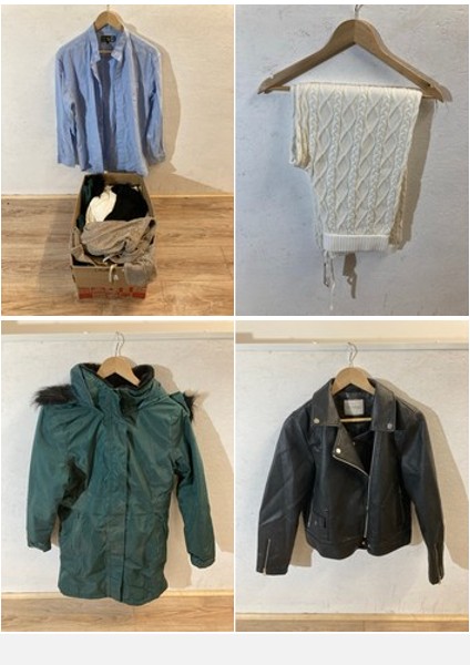 Lot 547  
            Edinburgh SR24 - Delivery Only 

                
1 X BOX OF LADIES CLOTHING TO INCLUDE BEIGE JOGGERS UK SIZE S: LOCATION - H RACK