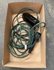 Lot 573  
            Edinburgh SR24 - Delivery Only 

                
MASTERPLUG EV CHARGING CABLE FOR ELECTRIC AND HYBRID VEHICLES, 10 METRES, MODE 2,...