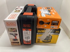 Lot 574  
            Edinburgh SR24 - Delivery Only 

                
QUANTITY OF TOOLS & HOME IMPROVEMENT ITEMS TO INCLUDE BLACK+DECKER NEXT GENERATIO...
