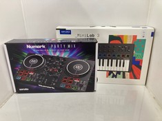 Lot 582  
            Edinburgh SR24 - Delivery Only 

                
ARTURIA MINILAB 3 UNIVERSAL 25 KEY MIDI CONTROLLER,  8 RGB PADS, USB POWERED, CHO...