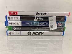 Lot 586  
            Edinburgh SR24 - Delivery Only 

                
QUANTITY OF TECH & GAMING ITEMS TO INCLUDE EA SPORTS FC 26 STANDARD EDITION SWITC...