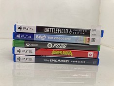 Lot 587  
            Edinburgh SR24 - Delivery Only 

                
QUANTITY OF TECH & GAMING ITEMS TO INCLUDE DISNEY EPIC MICKEY: REBRUSHED - PLAYST...