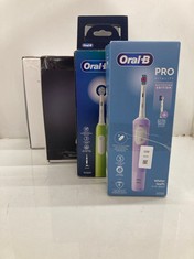 Lot 598  
            Edinburgh SR24 - Delivery Only 

                
QUANTITY OF HEALTH & BEAUTY ITEMS TO INCLUDE ORAL-B VITALITY PRO ELECTRIC TOOTHBR...