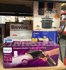 Lot 608  
            Edinburgh SR24 - Delivery Only 

                
QUANTITY OF KITCHEN & APPLIANCES ITEMS TO INCLUDE PHILIPS STEAM&GO PLUS HANDHELD ...