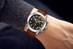 Lot 611  
            Edinburgh SR24 - Delivery Only 

                
GAMAGES OF LONDON LIMITED EDITION HAND ASSEMBLED ENDEAVOUR MECHANICAL QUARTZ STEE...